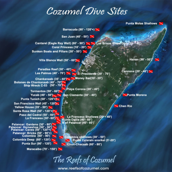 Travel Guide - Cozumel, Mexico - Miles Below